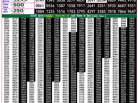 Rajshree Lottery Result Today