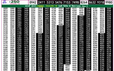Everest Lottery Result Today Rajshree 50 Guru Weekly Lottery 7.30pm Result 25 September 2025