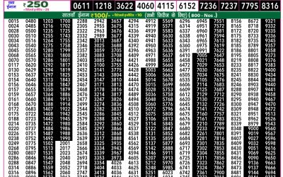 Everest Lottery Result Today Rajshree 50 Shukra Weekly Lottery 7.30pm Result 26 September 2025