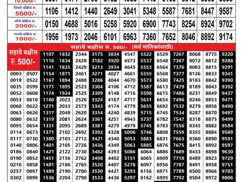 Rajshree Lottery Result Today