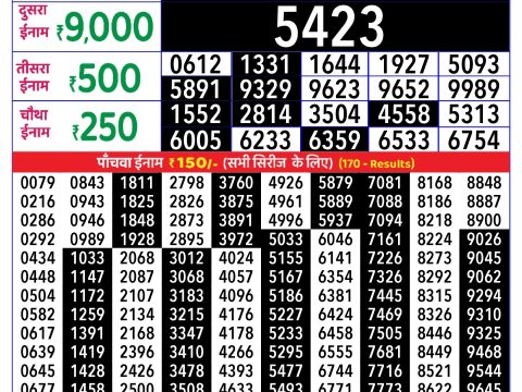 Rajshree Lottery Result Today