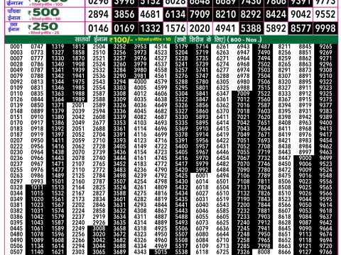 Rajshree Lottery Result Today