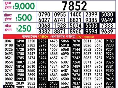 Rajshree Lottery Result Today