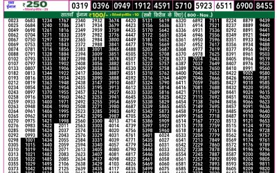 Rajshree 50 Guru Weekly Lottery 7.30pm Result 11 September 2025