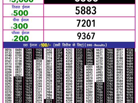 Rajshree Lottery Result Today