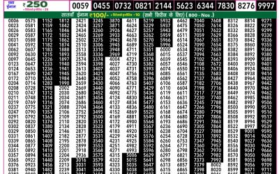 Everest Lottery Result Today Rajshree 50 Som Weekly Lottery 7:30pm Result 13 October 2025