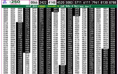 Everest Lottery Result Today Rajshree 50 Budh Weekly Lottery 7:30pm Result 22 October 2025