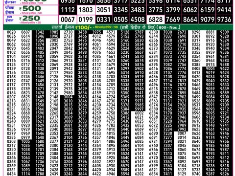 Rajshree Lottery Result Today