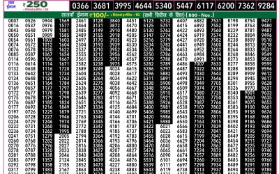 Everest Lottery Result Today Rajshree 50 Mangal Weekly Lottery 7.30pm Result 14 October 2025
