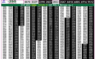 Everest Lottery Result Today Rajshree 50 Budh Weekly Lottery 7:30pm Result 15 October 2025