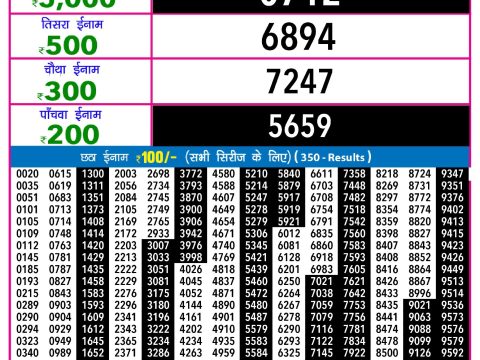 Rajshree Lottery Result Today