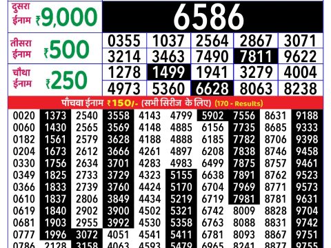 Rajshree Lottery Result Today