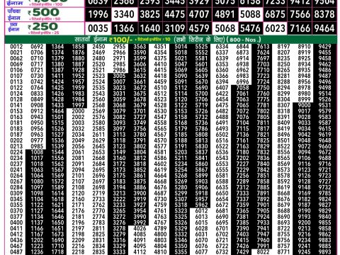 Rajshree Lottery Result Today