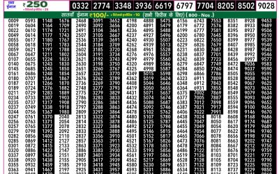 Rajshree 50 Guru Weekly Lottery 7:30pm Result 09 October 2025