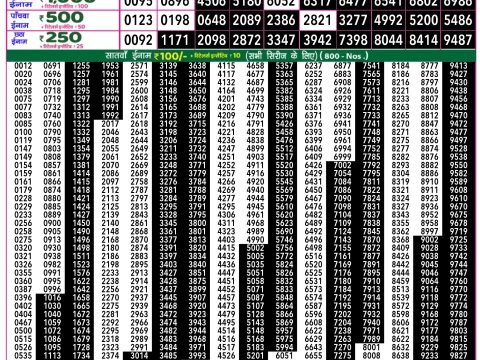 Rajshree Lottery Result Today