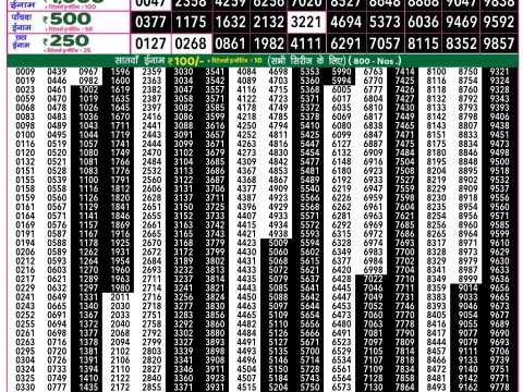 Rajshree Lottery Result Today