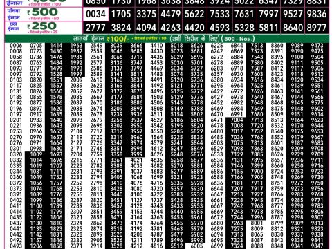 Rajshree Lottery Result Today