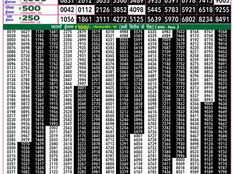 Rajshree Lottery Result Today