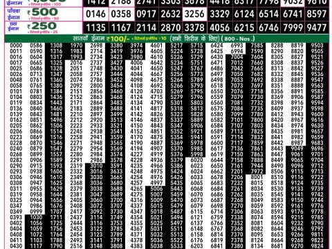 Rajshree Lottery Result Today