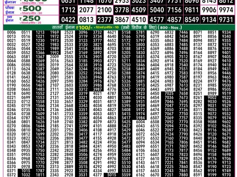 Rajshree Lottery Result Today
