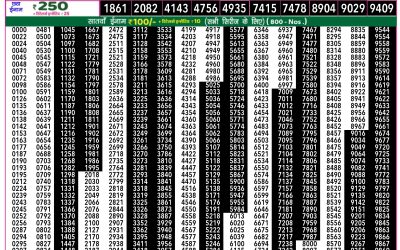 Everest Lottery Result Today Rajshree 50 Budh Weekly Lottery 7:30pm Result 12 November 2025