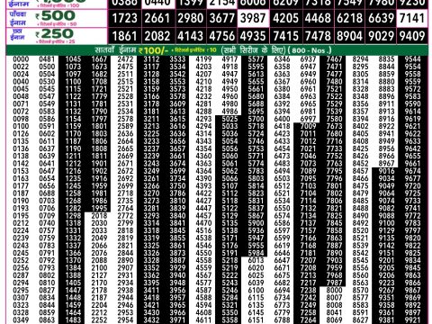 Rajshree Lottery Result Today
