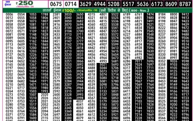 Everest Lottery Result Today Rajshree 50 Budh Weekly Lottery 7:30pm Result 26 November 2025