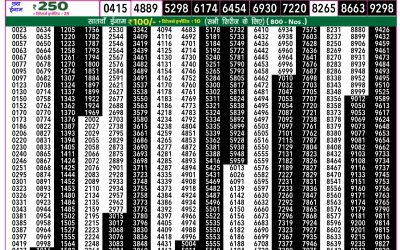 Rajshree 50 Shani Weekly Lottery 7.30pm Result 01 November 2025
