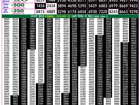 Rajshree Lottery Result Today