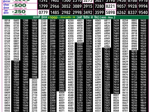 Rajshree Lottery Result Today