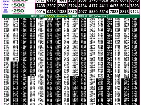 Rajshree Lottery Result Today