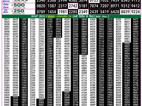 Rajshree Lottery Result Today
