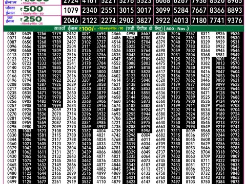 Rajshree Lottery Result Today