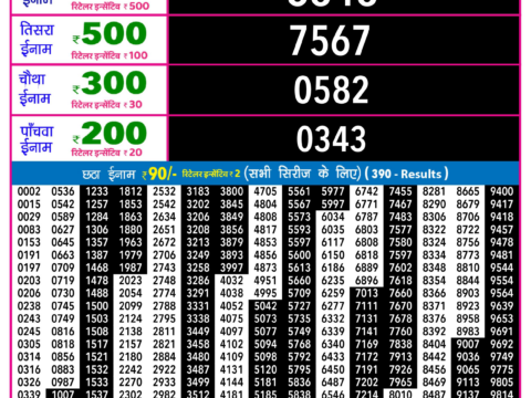 Rajshree Lottery Result Today
