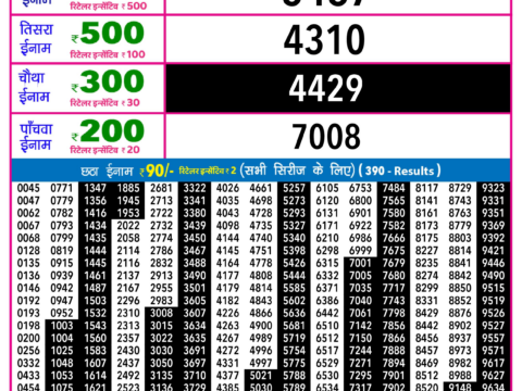 Rajshree Lottery Result Today