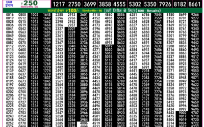 Rajshree 50 Shani Weekly Lottery 7.30pm Result 13 December 2025