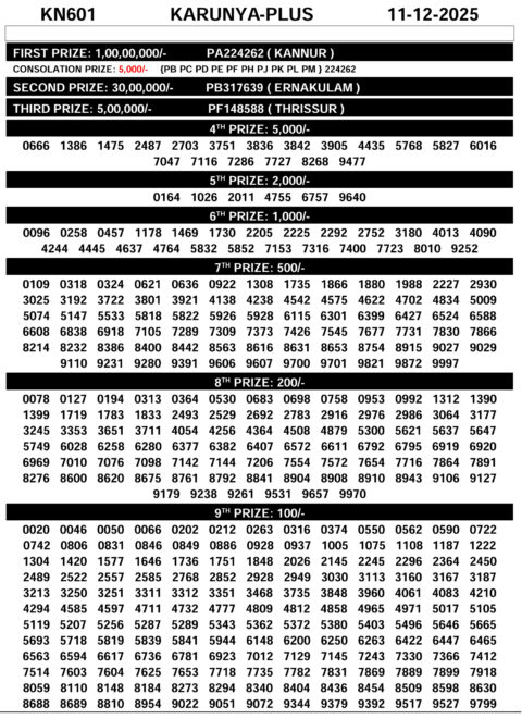Rajshree Lottery Result Today