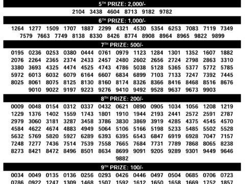 Suvarna Keralam SK-31 Kerala Lottery Result Today 3PM Live Rajshree Lottery Result Today
