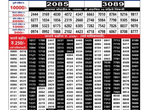 Rajshree Lottery Result Today