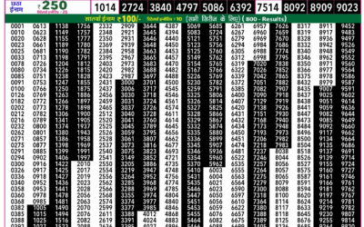 Rajshree 50 Mangal Weekly Lottery 7.30pm Result 16 December 2025