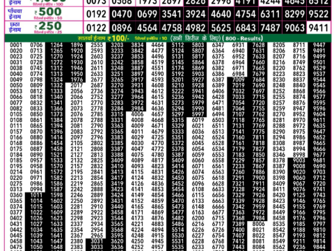 Rajshree Lottery Result Today