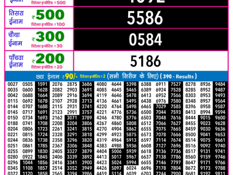 Rajshree Lottery Result Today