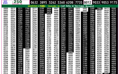 Rajshree 50 Budh Weekly Lottery 7:30pm Result 14 January 2026
