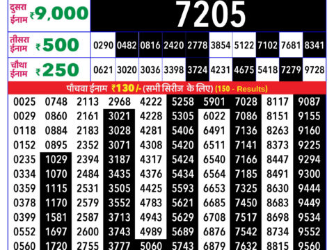 Rajshree Lottery Result Today