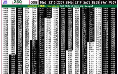Rajshree 50 Mangal Weekly Lottery 7.30pm Result 20 January 2026