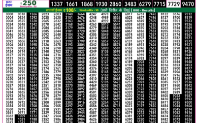 Rajshree 50 Shani Weekly Lottery 7.30pm Result 03 January 2026