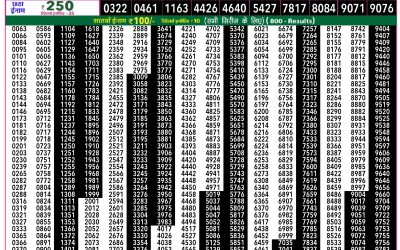 Rajshree 50 Guru Weekly Lottery 7:30pm Result 19 February 2026
