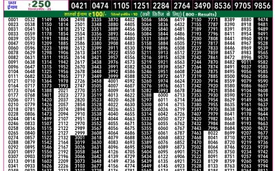 Rajshree 50 Shani Weekly Lottery 7.30pm Result 28 February 2026