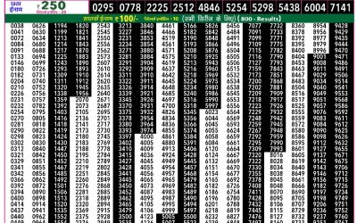 Rajshree 50 Shani Weekly Lottery 7.30pm Result 21 February 2026