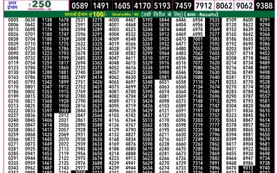 Rajshree 50 Shani Weekly Lottery 7.30pm Result 28 March 2026